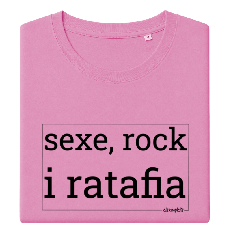 SEXE, ROCK I RATAFIA - Samarreta dona coll rodó