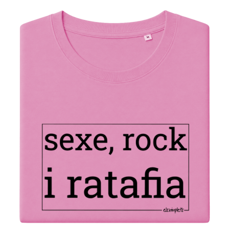 SEXE, ROCK I RATAFIA - Samarreta dona coll rodó