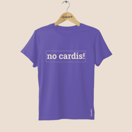 NO CARDIS - Samarreta dona coll rodó