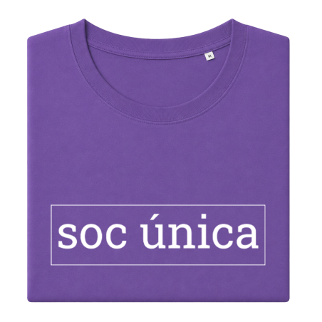 SOC ÚNICA - Samarreta dona coll rodó