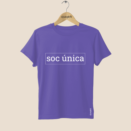SOC ÚNICA - Samarreta dona coll rodó
