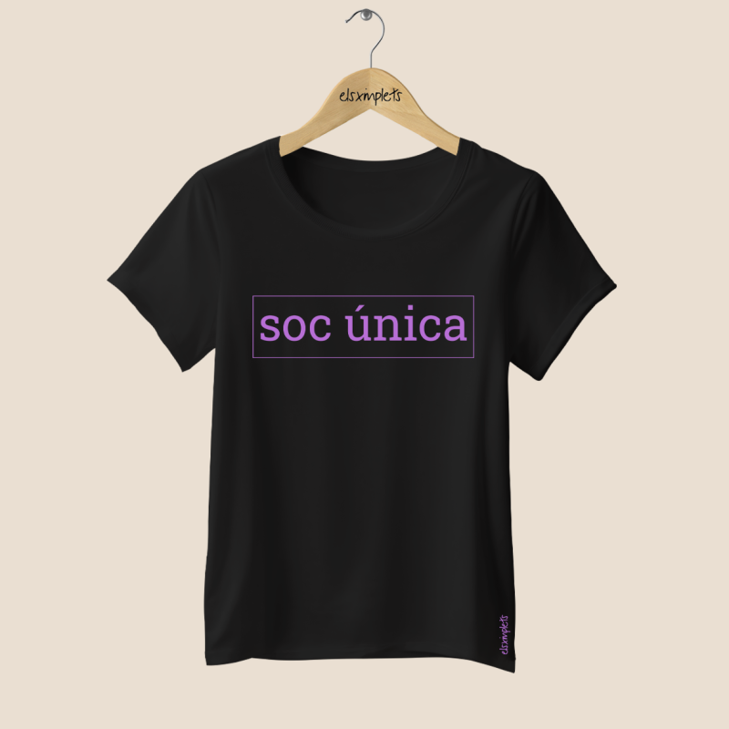 SOC UNICA - samarreta dona coll ample
