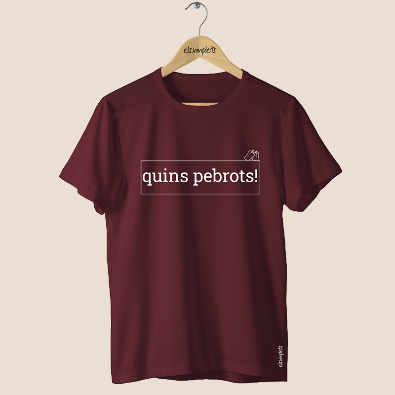 QUINS PEBROTS - Samarreta unisex