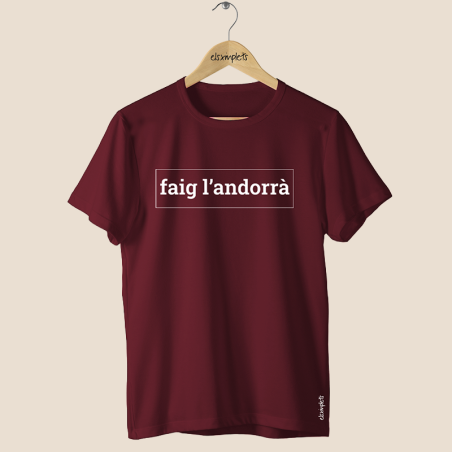 SOC ANDORRÀ - Samarreta unisex