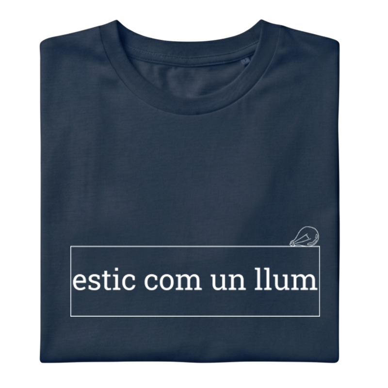 ESTIC COM UN LLUM - Samarreta unisex