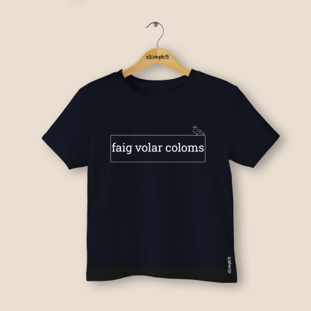 FAIG VOLAR COLOMS - samarreta infantil
