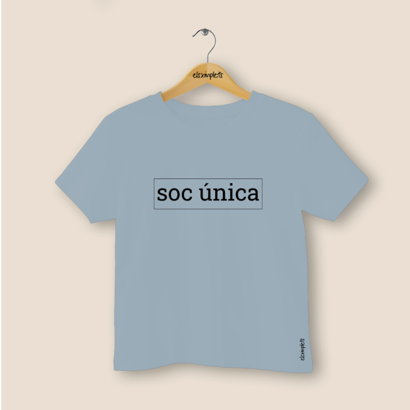 SOC ÚNICA - samarreta infantil