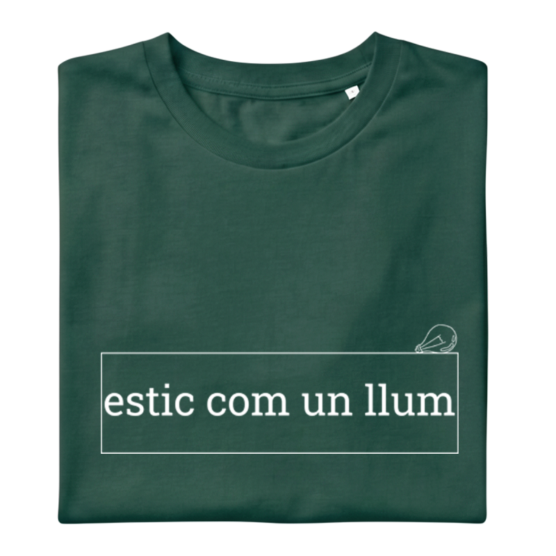 ESTIC COM UN LLUM - Samarreta unisex