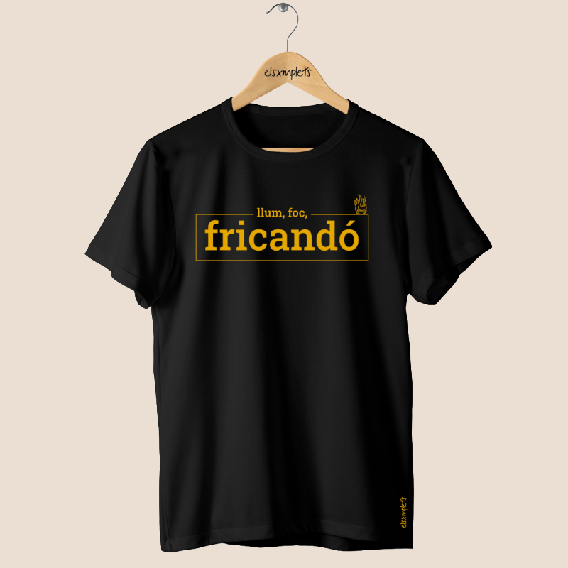 LLUM, FOC, FRICANDÓ - Samarreta unisex