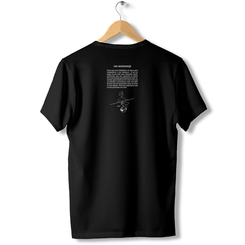 soc autònom@ - samarreta unisex