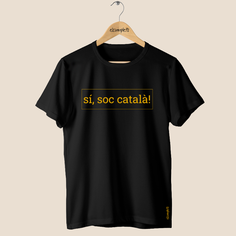 SÍ, SOC CATALÀ! - Samarreta unisex