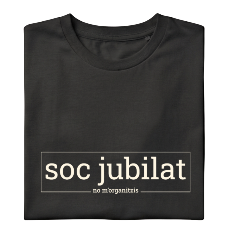SOC JUBILAT - Samarreta unisex