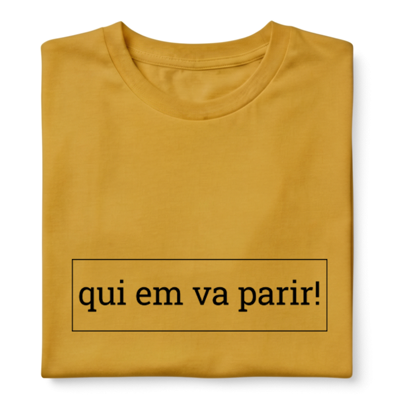 QUI EM VA PARIR - Samarreta unisex
