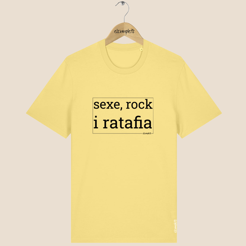 SEXE ROCK I RATAFIA - Samarreta unisex