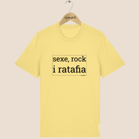 SEXE ROCK I RATAFIA - Samarreta unisex