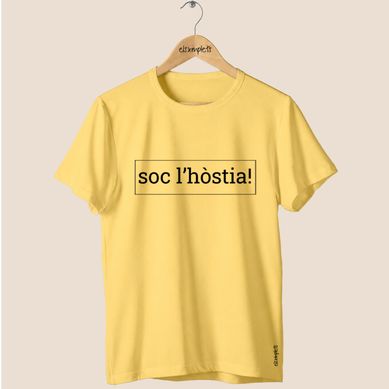 SOC L'HÒSTIA! - Samarreta unisex