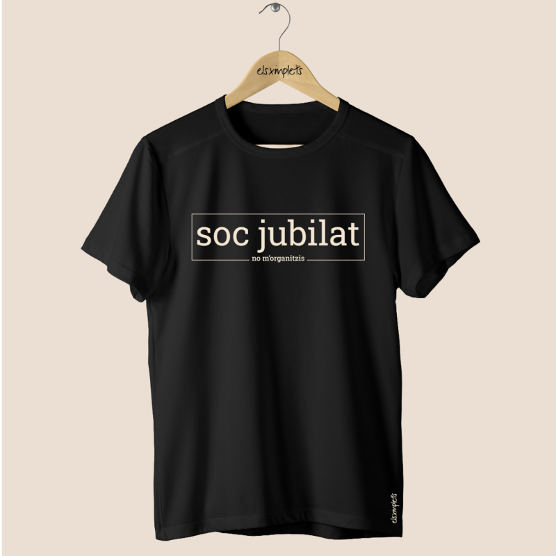 SOC JUBILAT - Samarreta unisex