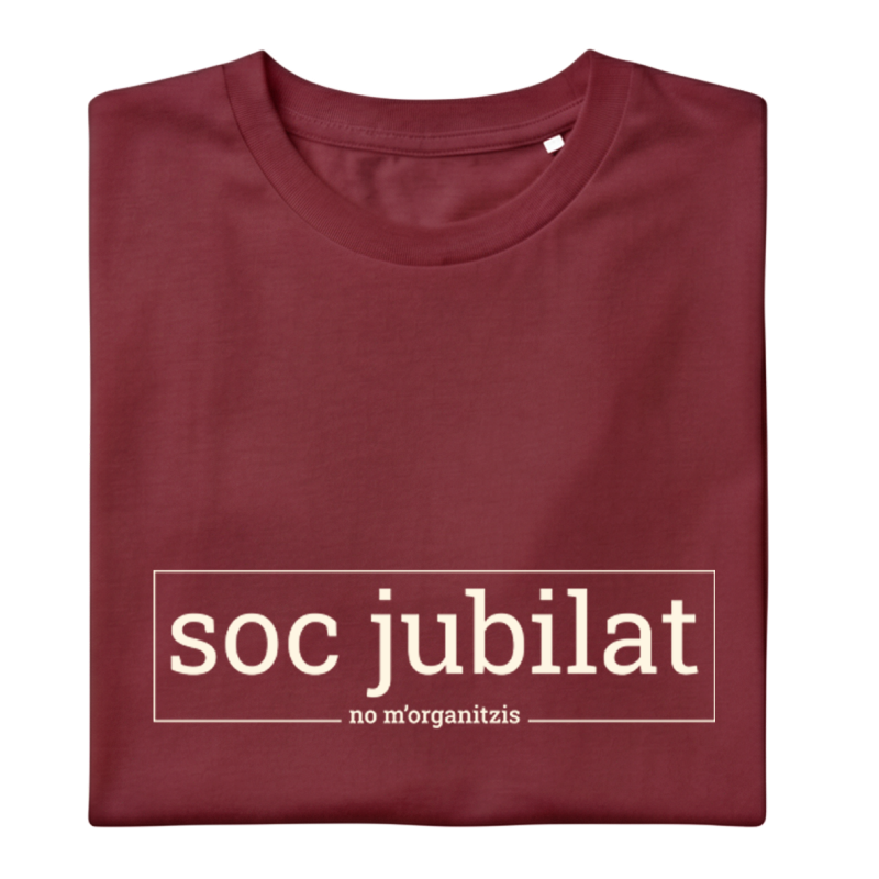SOC JUBILAT - Samarreta unisex
