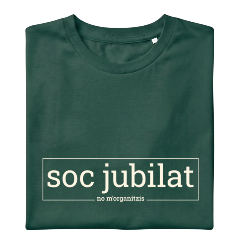 SOC JUBILAT - Samarreta unisex