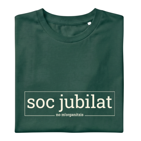 SOC JUBILAT - Samarreta unisex