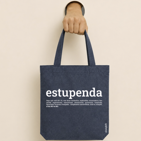 ESTUPENDA - bossa de cotó  orgànic