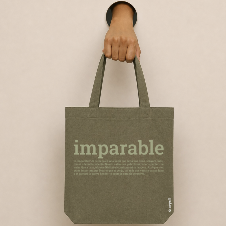 IMPARABLE - bossa de cotó  orgànic
