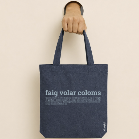 FAIG VOLAR COLOMS - bossa de cotó  orgànic