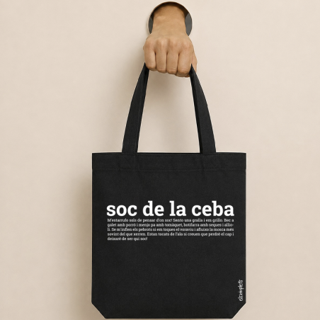 SOC DE LA CEBA - bossa de cotó  orgànic