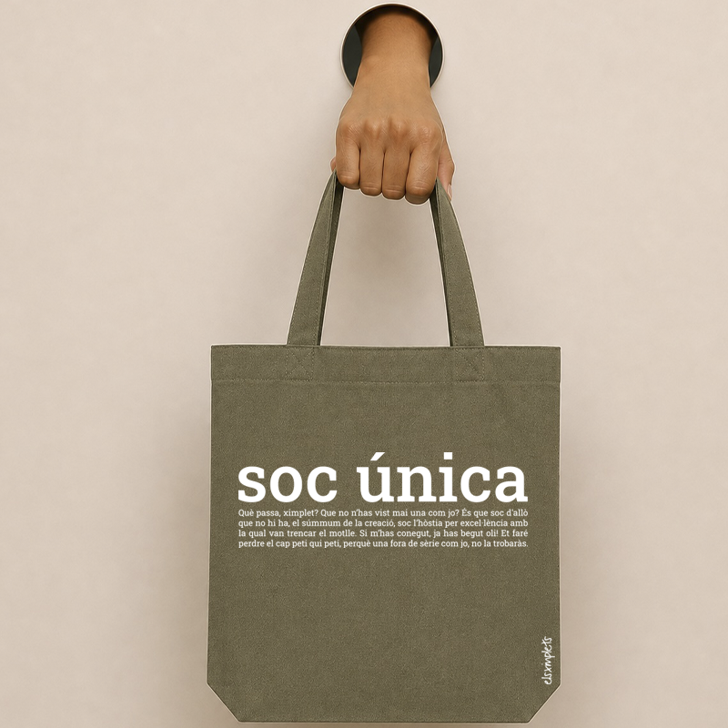 UNICA - bossa de cotó  orgànic