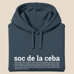 SOC DE LA CEBA - dessuadora unisex caputxa
