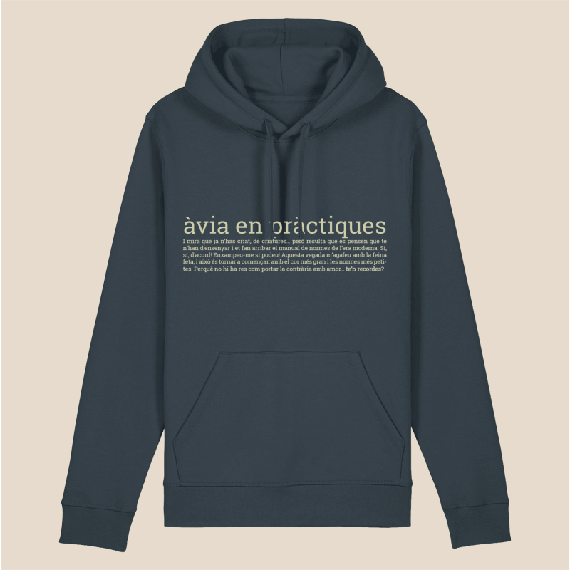 AVIA DE PRACTIQUES - dessuadora unisex caputxa