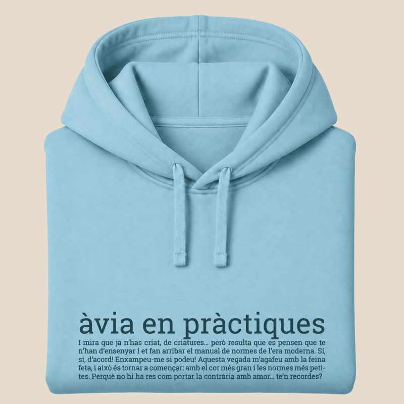 AVIA DE PRACTIQUES - dessuadora unisex caputxa