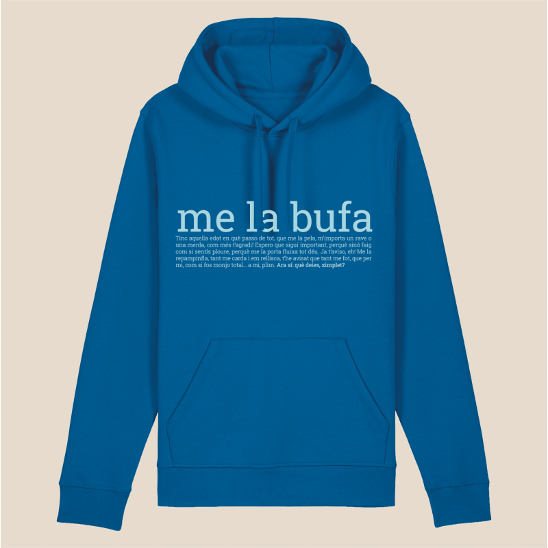 ME LA BUFA - dessuadora unisex caputxa