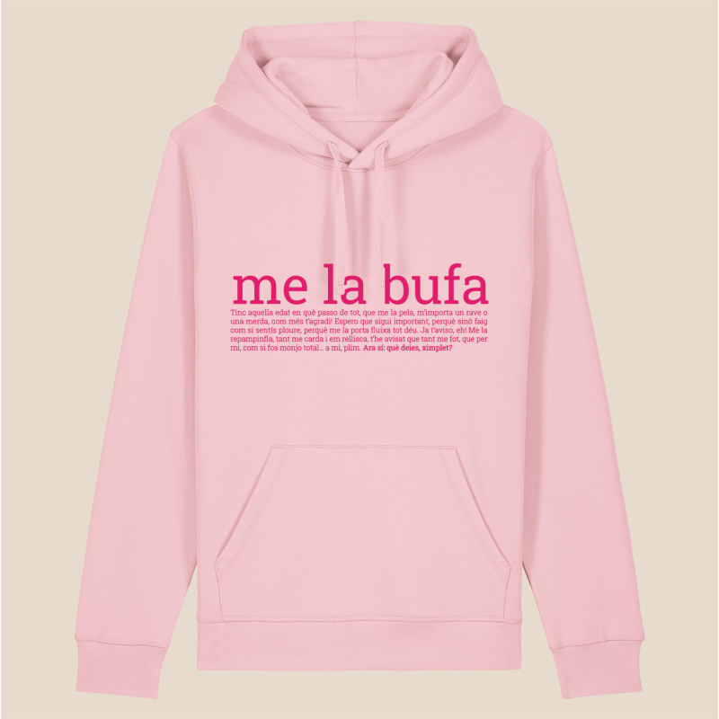 ME LA BUFA - dessuadora unisex caputxa