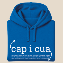 CAP I CUA - dessuadora unisex caputxa