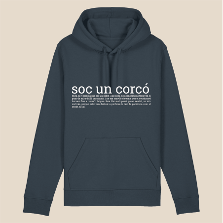 SOC UN CORCÓ - dessuadora unisex caputxa