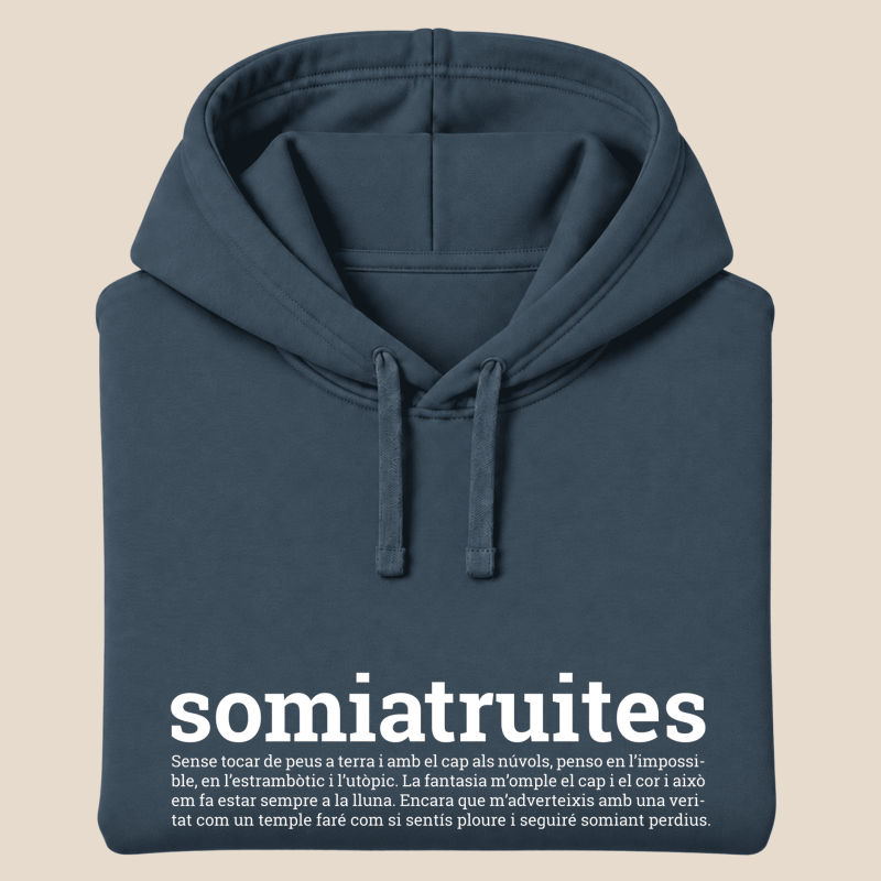 SOMIATRUITES - dessuadora unisex caputxa
