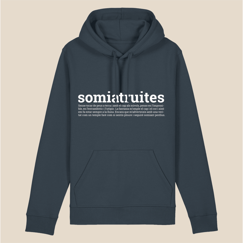 SOMIATRUITES - dessuadora unisex caputxa
