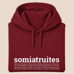 SOMIATRUITES - dessuadora unisex caputxa