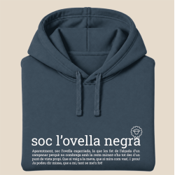 SOC L'OVELLA NEGRA - dessuadora unisex caputxa