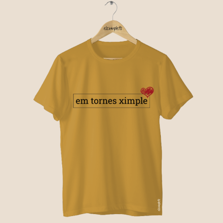 EM TORNES XIMPLE - Samarreta unisex