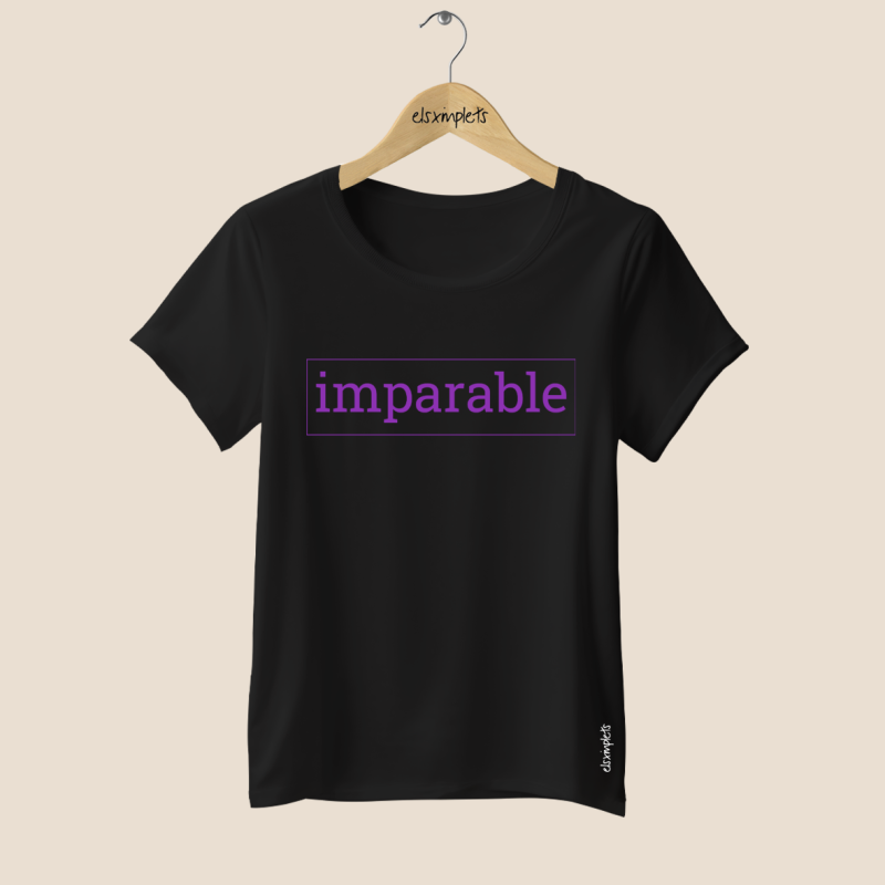 imparable - samarreta dona (Coll rodó ample)
