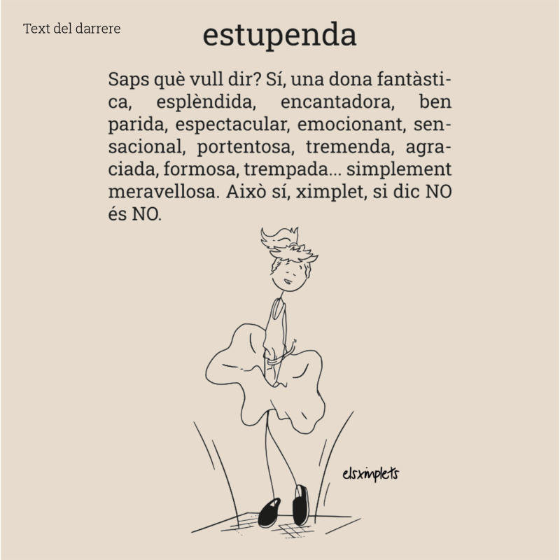 ESTUPENDA - samarreta dona coll ample