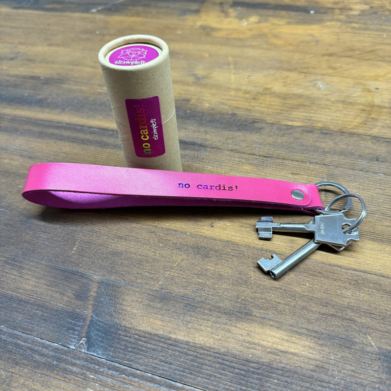 Clauer de pell (llarg) - no cardis!