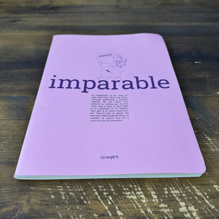 Imparable - Llibreta paper reciclat  | Els Ximplets