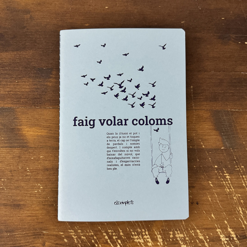 faig volar coloms! - Llibreta paper reciclat  | Els Ximplets