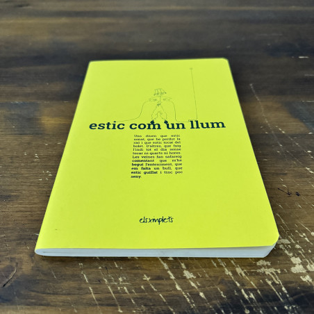 estic com un llum - Llibreta paper reciclat  | Els Ximplets