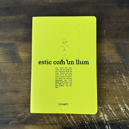 estic com un llum - Llibreta paper reciclat  | Els Ximplets