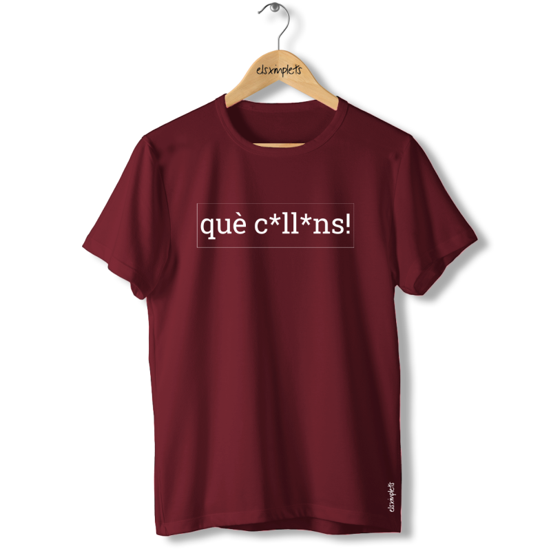 què c*ll*ns - samarreta unisex