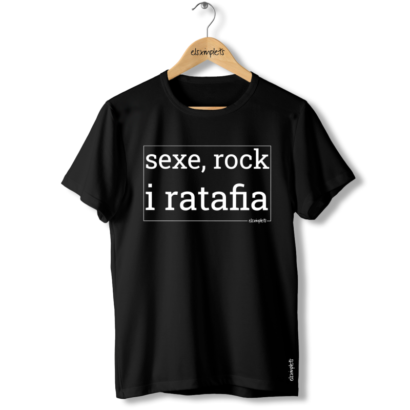 Sexe, rock i ratafia - samarreta unisex | Els Ximplets